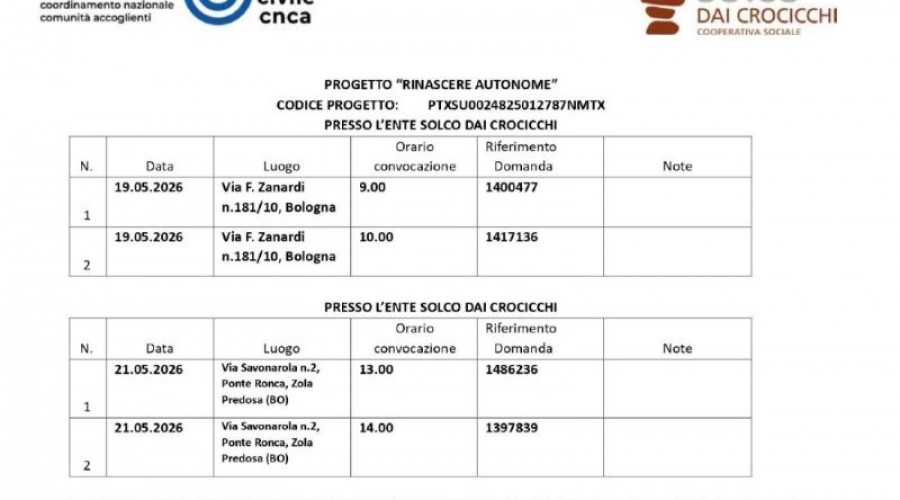Selezione Servizio Civile Universale 2026